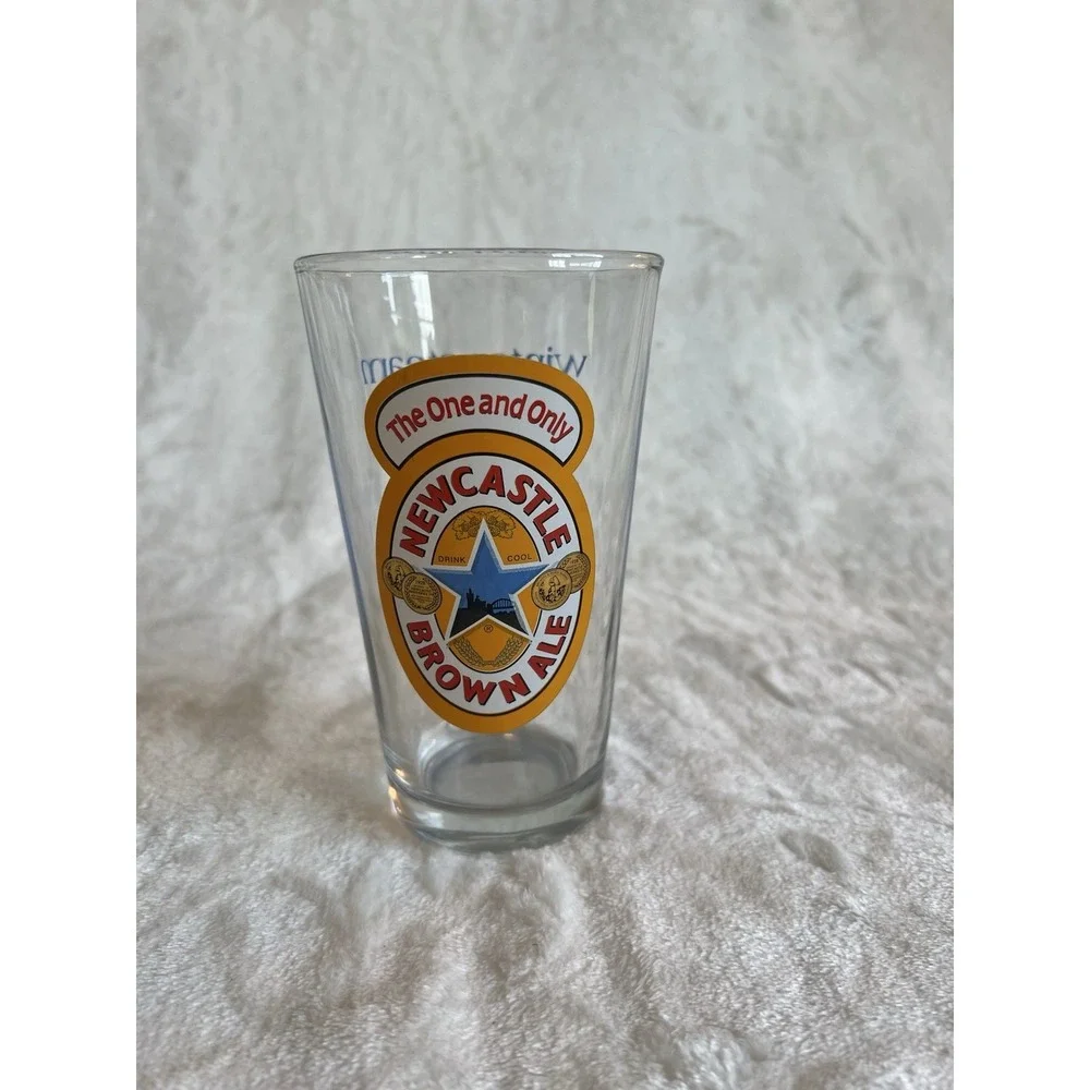 Newcastle Brown Ale Winter Storm‎ 2010 Kansas City Winter Storm Large Beer Glass